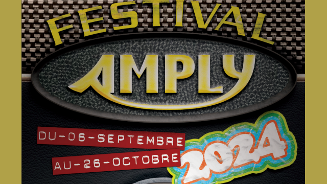 Visuel du festival Amply 2024