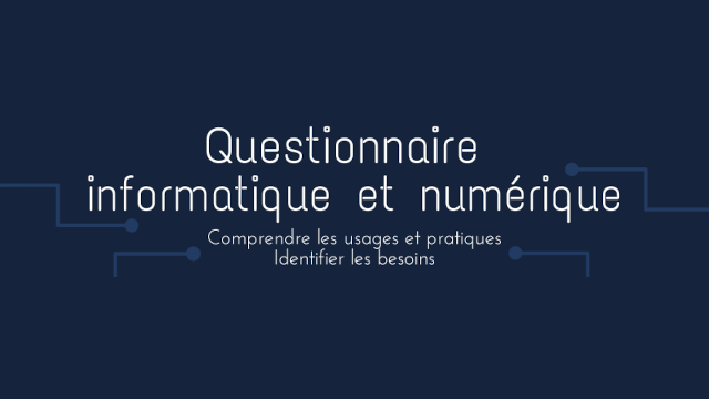 Questionnaire informatique