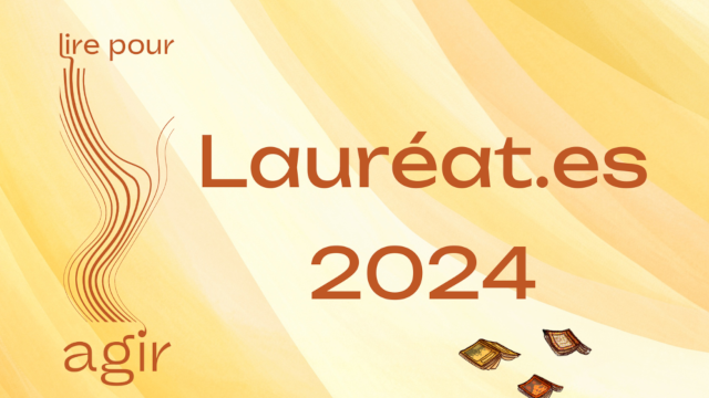 Prix Lire pour agir : Lauréats 2024