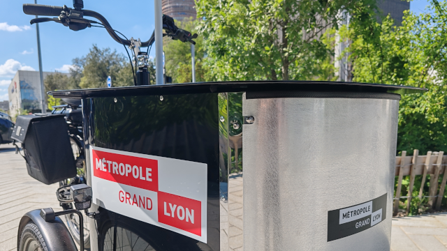 Triporteur du Pôle Métropole