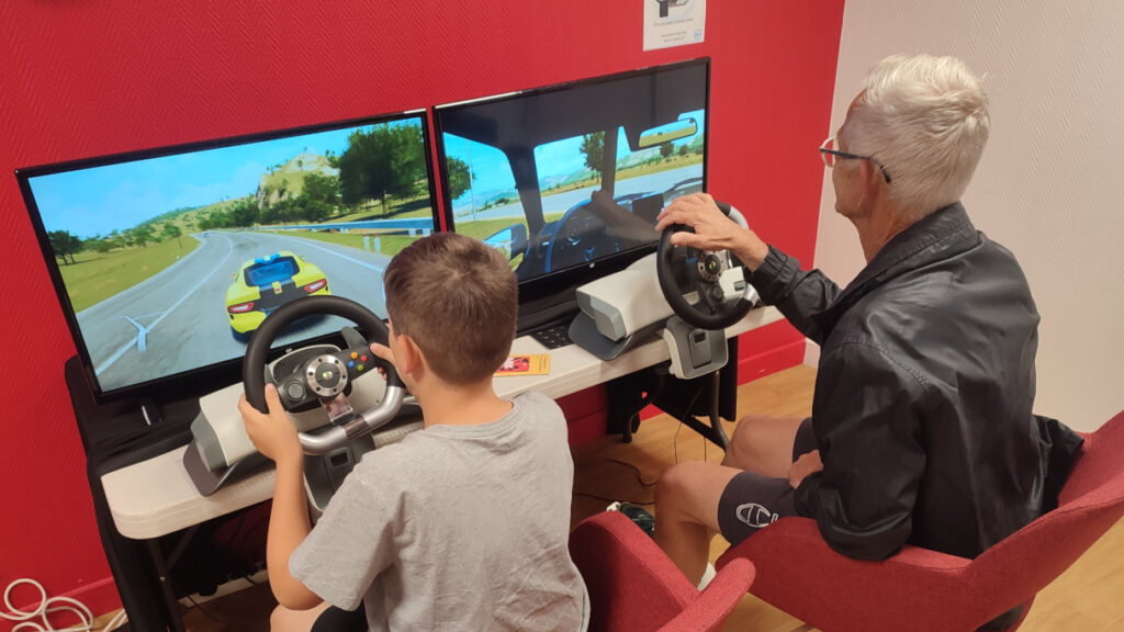 Le jeu vidéo a un fort potentiel de rencontres intergénérationnelles