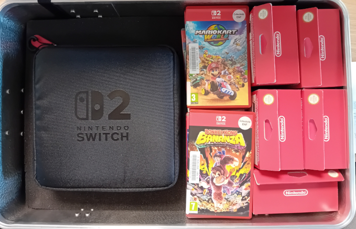 Contenu de la VT 164 Nintendo Switch 2