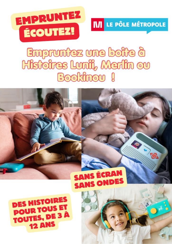 Affiche des boites à histoires